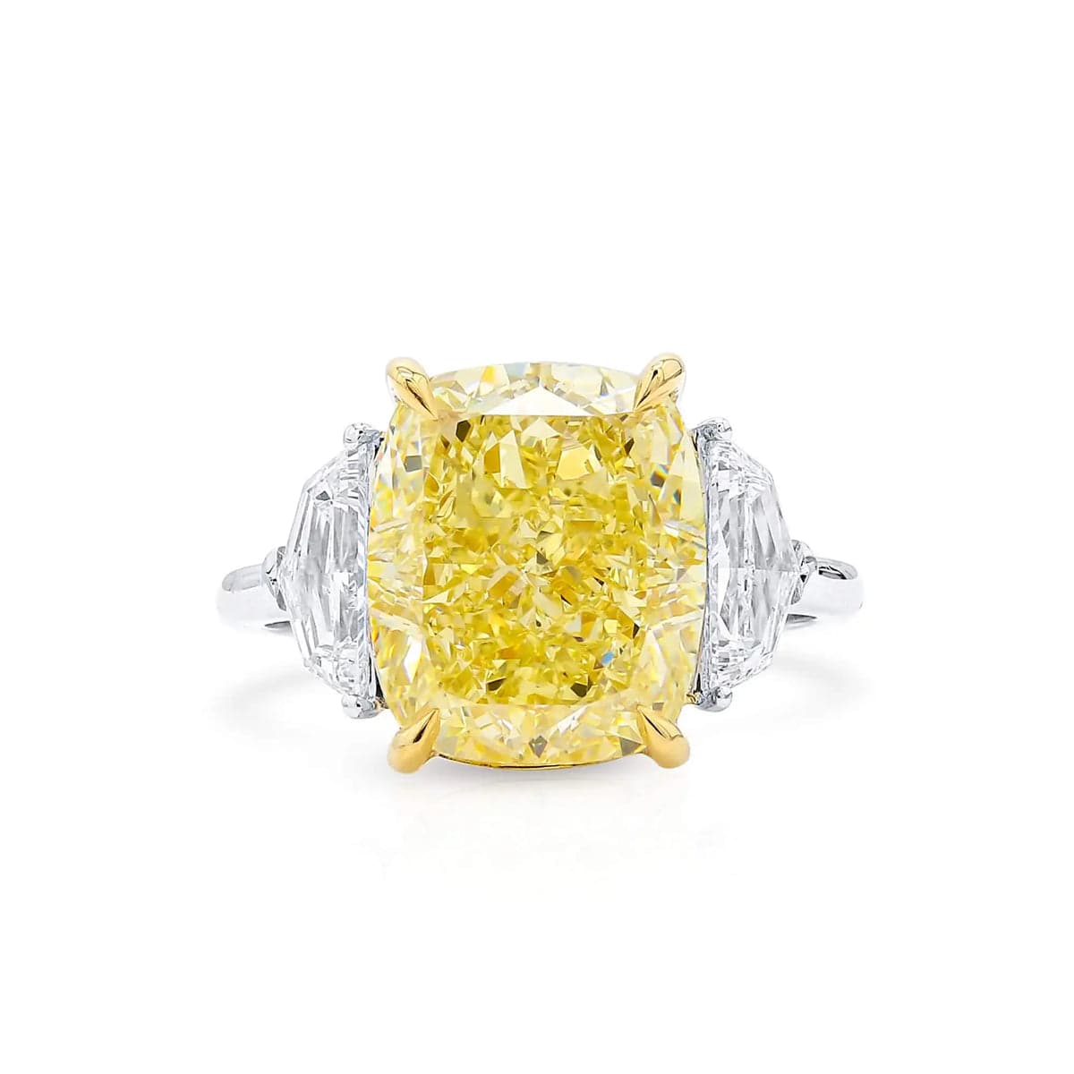 Fancy Intense Yellow Diamond Ring